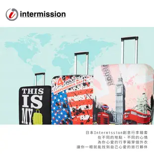 [Intermission-組合促銷] L號26-29吋 行李箱套 旅行箱登機箱防塵套 創意箱套 (6.7折)