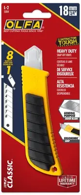 OLFA Rubber Inset Utility Knife-18mm L-2