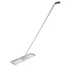 Lawn Leveling Rake Adjustable Handle Stainless Steel Heavy Duty Effort