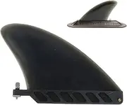 Replacement Paddle Board Fin, Frosted Paddleboard Surfing Fins Surfboard Longboard Tail Fin, Easy Install Longboard Fins Paddle Board Accessories for Paddleboards Kayaks Longboards
