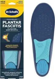 Dr. Scholl’s Pain Relief Orthotics Plantar Fasciitis for Men 1 Pair Size 8-13