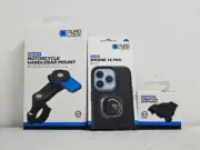 QUAD LOCK KIT APPLE iPHONE 14 PRO Case, Dampener, Handlebar Mount *EXPRESS*