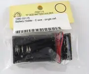 Dollhouse "C" Size Battery Holder (1 Cell, 1.5 volt) - Cir-Kit Concepts #CK211-5
