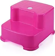 Portable Step Stool 2 Step Stool for Kids | Toddler Stool for Toilet Potty Training | Slip Resistant for Safety As Bathroom Potty Stool and Kitchen Step Stool