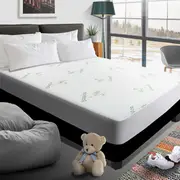 [Royal Sleep] Double Size Bamboo Mattress Bed Protector Waterpro