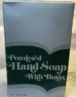Vintage Powdered Hand Soap W BORAX For SOAP DISPENSER or display NIB