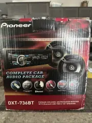 Pioneer DXT-736BT Car Audio Stereo System Bluetooth CD MP3 USB Aux