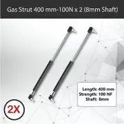 Gas Strut 400mm 100N x 2 (8mm Shaft) Caravans/Trailers /Canopy /Toolboxes AUS