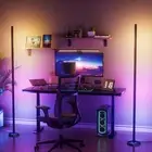 YIKBIK 2PCS RGB Floor Lamp, Bluetooth APP and Remote Control 65" Smart Modern...