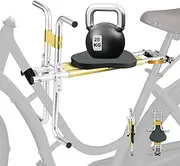 Child Bike Seat - Front Mount, Kids Bike Seat for Adult Bike,Ultra Light,Portable, Tool-Free, Quick-Release,Toddler Bike Seat for 2-6 Years(up to 55lbs)