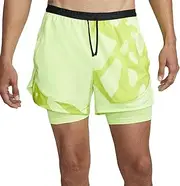 [Nike] Men's Dri-FIT Stride Run Division 2-in-1 Running Shorts (as1, Alpha, x_l, Regular, Regular, Ghost Green, X-Large)