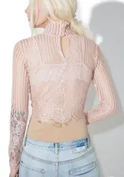 [Dolls Kill] Blush Lara Top