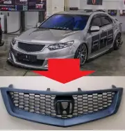 for acura tsx mugen style mesh grill sport honda accord 8 2008-2010 Type S
