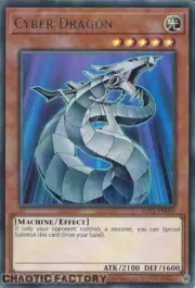 YUGIOH TCG SILVER ULTRA RARE BLC1-EN020 Cyber Dragon 1st Edition NM