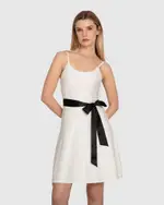 [Belle & Bloom] Love Her Madly Knit Dress - White