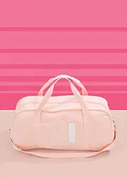 [Lorna Jane] 1989 Canvas Duffle Bag in Orange One Size Pale Peach
