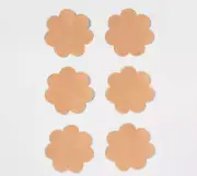 NIB! 3 Pairs Fashion Forms Sz S Full Figure BREAST PETALS Nude One Time Use