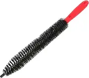 SUPVOX Car Engine Cleaning Brush Detailing Brush for Car Engine Washing Machine Hose Red Handle Eliminate Engine Auto Detailing Brush