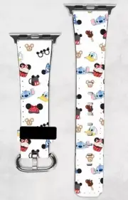 Disney Snacks Apple Watch Band NEW 38/40/41 & 42/44/45 Lilo Donald Duck Mickey