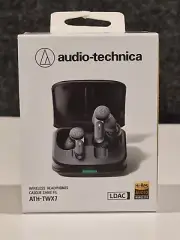 Audio Technica ATH-TWX7 True Wireless Earbuds with Noise-Cancelling [new/sealed