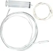 Long Pipe Cleaner,Long Flexible Pipe Cleaning Tool - Tube Unclogging Supplies Versatile Household Maintenance Gadgets for Car AC Aquarium Sink