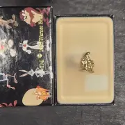 Gold Tone Yosemite Sam Tie Tack Pin, Looney Tunes, Warner Bros, With Box