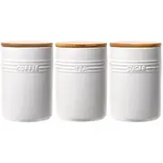 Baccarat Le Connoisseur Canister Set of 3 - White