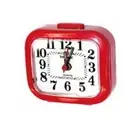Room Mini Analog Alarm Clock Wake Battery Operated Portable Alarm Clock