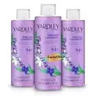 3x Yardley London English Lavender Shower Gel Body Wash 250ml