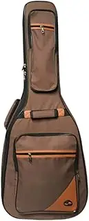 kowaku 42inch Guitar Bag with Adjustable Straps and Storage for Accessories, Brown