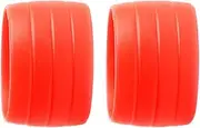 Handle End Bar Fixed Ring | Reusable Handlebar Tape Plug - Set of 2 Silicone Grip Sleeve, Waterproof Fasten Tool for Urban Commuting