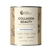 Nutra Organics Collagen Beauty (For Coffee) with Bioactive Collagen Peptides + Vitamin C Vanilla | 225g