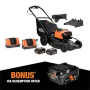 AEG 36V (18V x 2) 18" FUSION Lawn Mower Kit