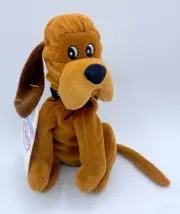 -N NEW THE DISNEY STORE BEANIE BEAN BAG PLUSH TRUSTY LADY AND THE TRAMP DOG