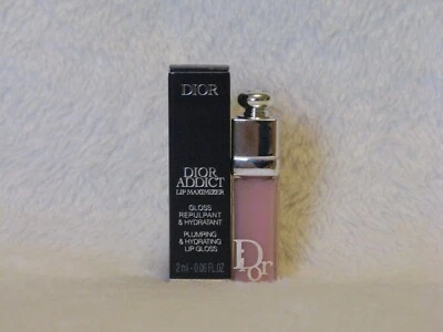 Dior Addict Lip Maximizer Plumping Gloss #001 Pink .06oz Mini Travel Sz NEW