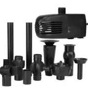 TOTALPOND Water Garden Pumps 6.62"H Outdoor Outdoor W/ Nozzle Kit Hardwired