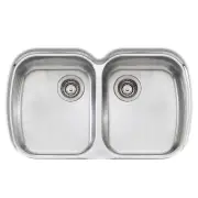 OLIVERI Monet Double Bowl Undermount Sink MO70U