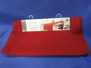New Threshold Red Table Runner 20" x 90" Extended Washable Free Shipping
