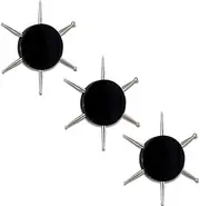 3-Piece Nail Art Dotting Pens, 6-in-1 Circular Nail Dotting Tools Set, Stainless Steel Nail Painting Tool for Embossing & Manicure, Suitable for Professional Salons and Home Use
