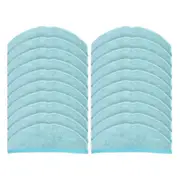 20PCS Washable Mop Cloths for 8090 Ultra / 9090 AI Robot Vacuum Cleaner Mop Cloths Rag Pad Replacement Accessories