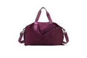 Elosung Dark Purple Stylish Gym Travel Bag With Shoe Compartment Lightweight And Durable Design Gym Bags