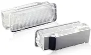 2x Led Footwell Glove Box Luggage Trunk Compartment Interior Light Lamp, for Peugeot, 307 406 407 RCZ C2 C3 C4 C5 C6 C8 DS3 Led Interior Light
