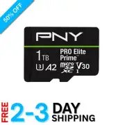 1TB PRO Elite Prime MicroSDXC - Waterproof, Shockproof, 4K Ready for Smartphones
