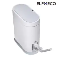 在飛比找博客來優惠-美國 ELPHECO 防水感應馬桶刷垃圾桶ELPH6712W