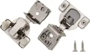 DecoBasics Kitchen Cabinet Hinges, 1-1/4” (Pack of 40) - Soft Close Cupboard Doo