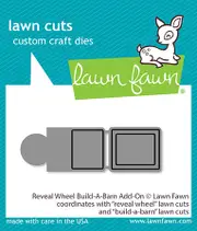 Lawn Fawn Reveal Wheel Build-a-Barn Add-on Die