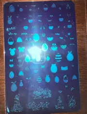 Layered Easter Disney Nail Stamping Plate Custom - Eeyore, Donald Duck, and More