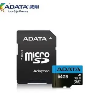 ADATA威剛 64GB記憶卡(附轉卡)