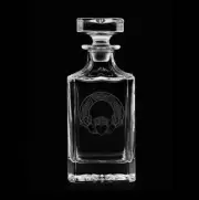 Irish Claddagh 25 Ounce Whiskey Decanter With Optional Rocks Glasses