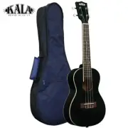 Kala Sparkle Series Mahogany Body Concert Ukulele Galaxy Black With Gig Bag